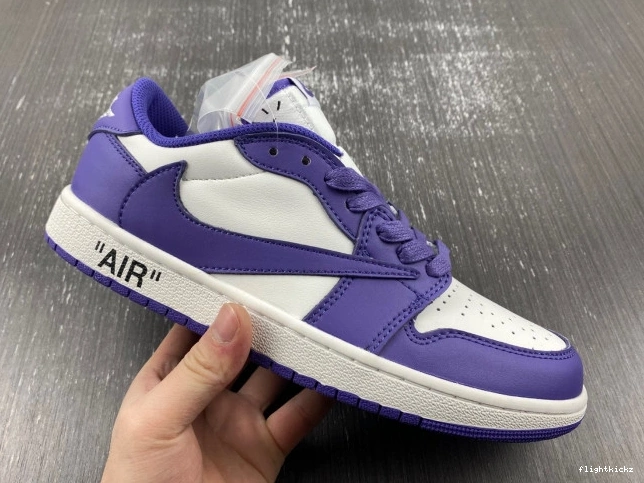 CUSTOM SCOTT X 1 JORDAN TRAVIS OFF-WHITE X DM7890-386 AIR 0813